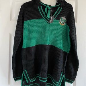 Harry Potter Slytherin Hooded Sweater 